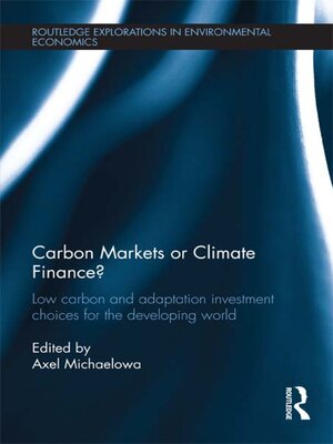 cover image of Carbon Markets or Climate Finance?